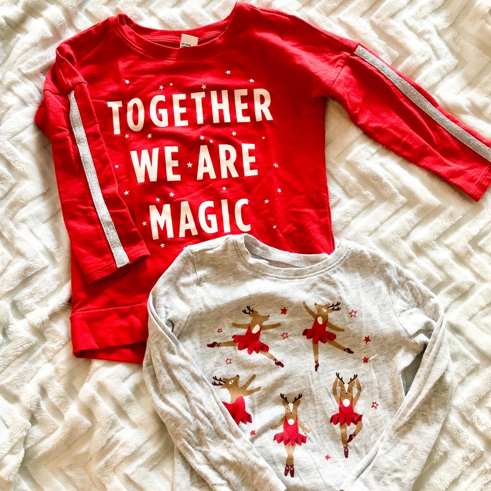 Holiday shirt set